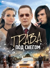 Трава под снегом